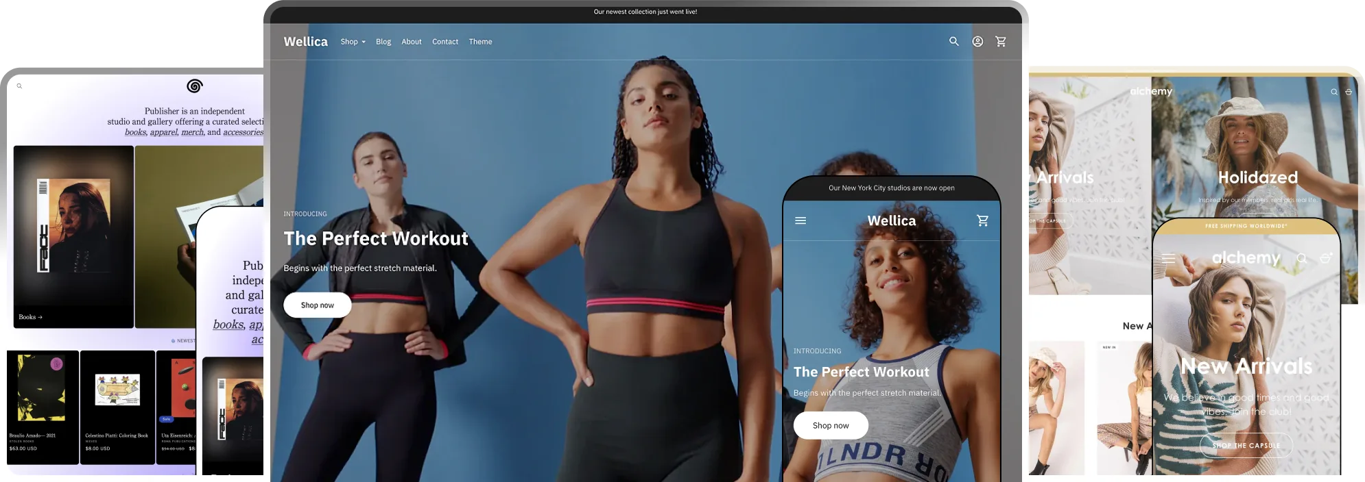 E-commerce store